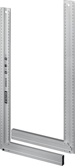 STAYER 500 мм, жесткий столярный угольник, Professional (3432-50) - 6