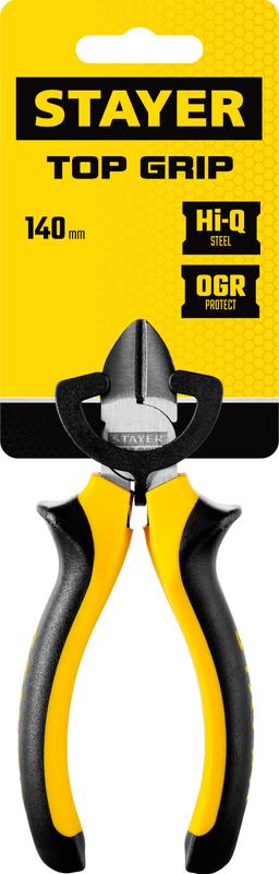 STAYER TOPGrip, 140 мм, бокорезы (2205-5-14) - 2