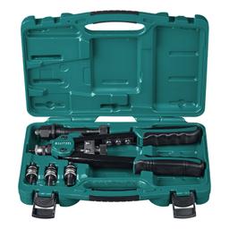 KRAFTOOL Combo2-M10, 2 вида заклёпок, комбинированный двуручный заклепочник в кейсе (31181) - 9