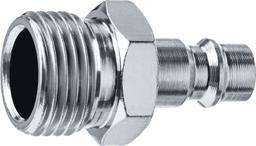 ЗУБР 1/2"M - рапид штуцер, переходник, Профессионал (64915-1/2) - 1