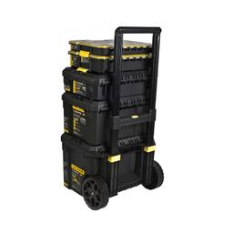 HSP5KIT Набор ящиков системы хранения HANSTORAGE PLUS (5шт) на колесах - 4
