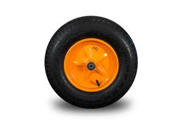 Колесо пневматическое резиновое 387 мм 4.00-8 (подшипник 12 мм), артикул 1021182 - 1