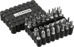 STAYER 33 шт, набор специальных бит с магнитным адаптером (26084-H33) - 1