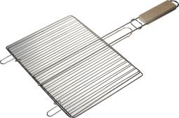 GRINDA  Barbecue, 300 х 225 мм, нержавеющая сталь, плоская решетка-гриль (424733) - 1