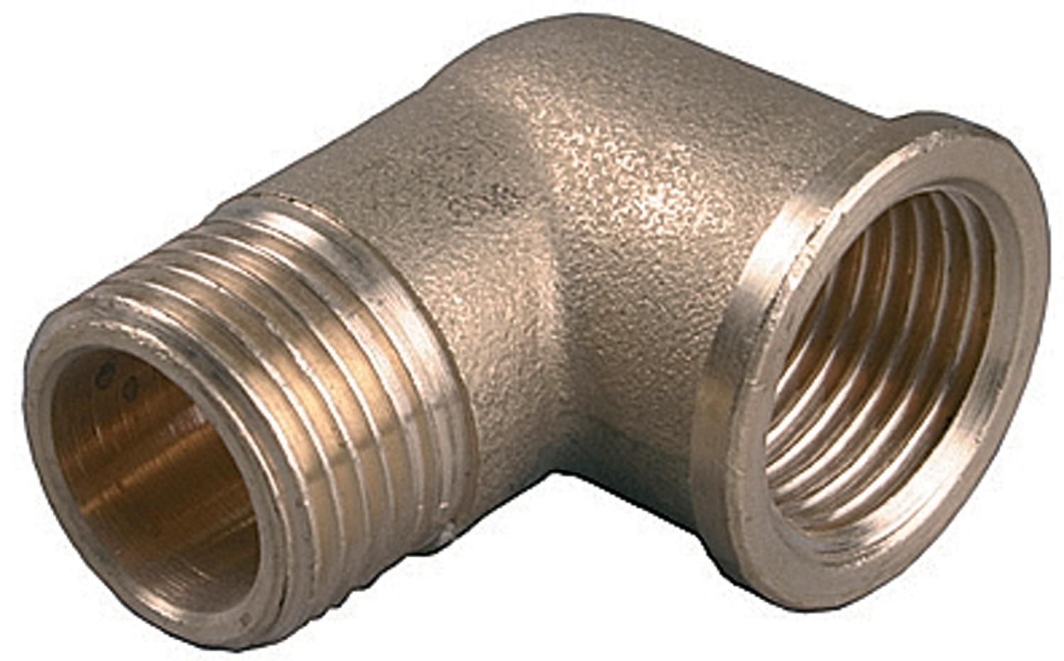 GENERAL FITTINGS гайка-штуцер, 3/4", латунь, уголок с упором (51074-G/S-3/4)