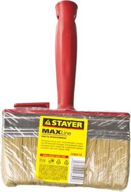 STAYER UNIVERSAL, 3 х 12 см, светлая щетина, пластмассовый корпус, все виды ЛКМ, макловица (01824-12) - 2