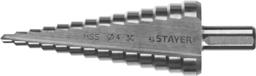 STAYER 4-30 мм, 14 ступеней, сталь HSS, ступенчатое сверло (29660-4-30-14) - 1
