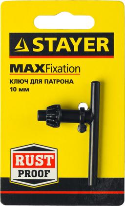 STAYER 10 мм, ключ для патрона дрели (29057-10) - 2