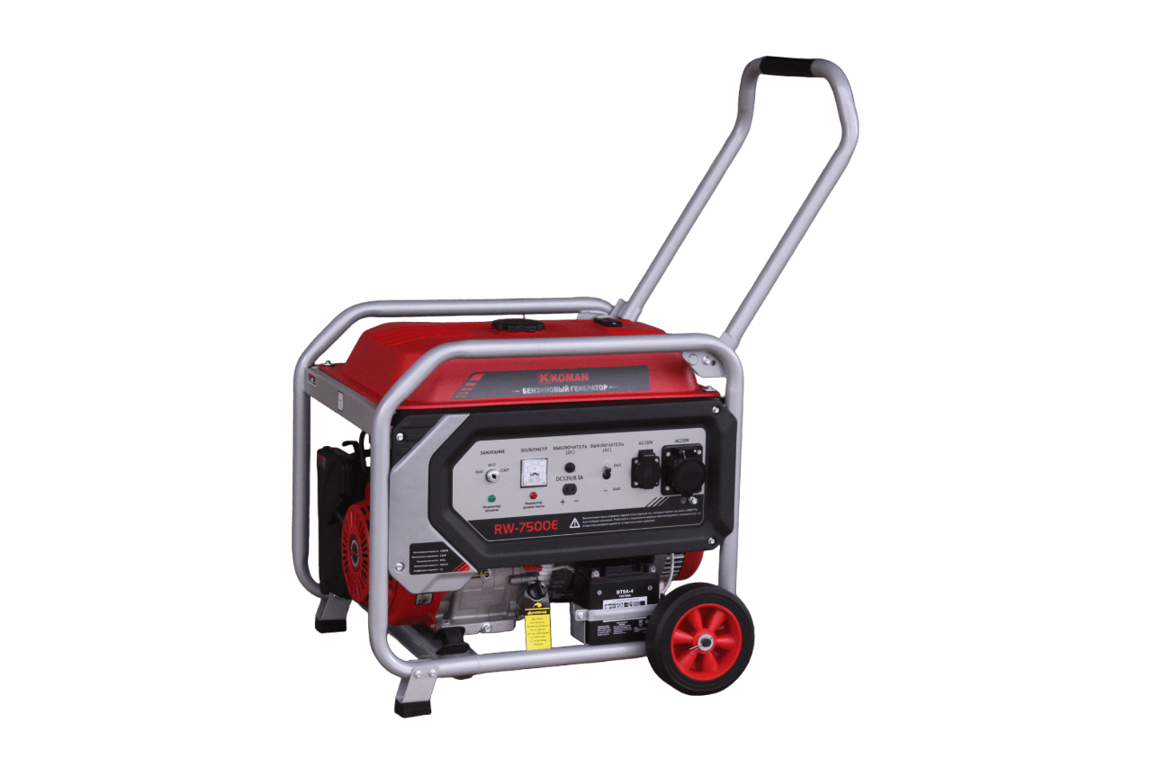 Генератор бензиновый KOMAN RW-7500E