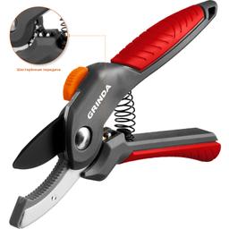 GRINDA G-24, 200 мм, с двухкомпонентными рукоятками, контактный секатор (423124) - 4
