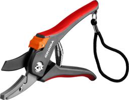 GRINDA G-28, 205 мм, углеродистая сталь, закаленные лезвия, тефлоновое покрытие, двухкомпонентные рукоятки, контактный секатор (8-423203) - 4