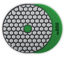ЗУБР 100 мм, №800, сухое шлифование, алмазный гибкий шлифовальный круг АГШК, Профессионал (29868-800) - 1