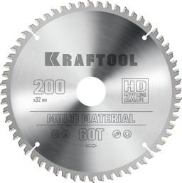 KRAFTOOL Multi Material, 200 х 32 мм, 60Т, пильный диск по алюминию (36953-200-32) - 1
