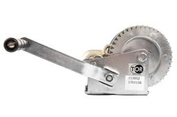 Лебедка ручная TOR ЛН-1200 (LHW) г/п 0,5 т длина троса 10 м,  113052 - 3
