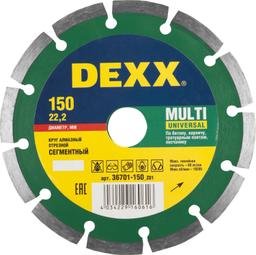 DEXX  Multi Universal, 150 мм, (22.2 мм, 7 х 2.0 мм), сегментный алмазный диск (36701-150) - 1