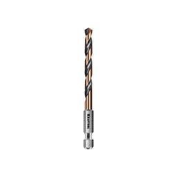 KRAFTOOL НЕХ-1/4″, d 5.0 х 91 мм, сверло по металлу для винтовёртов и шуруповертов IMPACT READY (29652-5) - 1