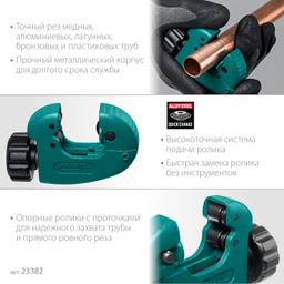 KRAFTOOL Universal-28, 3 - 28 мм, труборез для меди и алюминия (23382) - 4