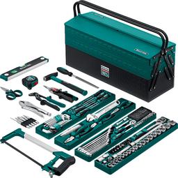 KRAFTOOL GRAND-152, 152 предм., (1/2"+1/4"), Универсальный набор инструмента (27978-H152) - 1