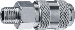 ЗУБР 1/4"M - рапид муфта, переходник, Профессионал (64911-1/4) - 1