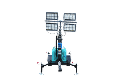 Осветительная вышка автономная с прожекторами 4*400Вт, LTD-7000 - 1