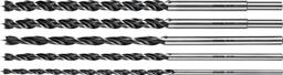 STAYER  Maxdrill, 5 шт: 6-8-10-12-14 х 300 мм, набор сверл спиральных по дереву (2943-300-H5) - 1