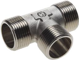 GENERAL FITTINGS наружная резьба 1", никель, тройник (51051-1) - 1