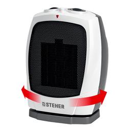 STEHER 2 кВт, тепловентилятор, металло-керамический нагревательный элемент, автоповорот (SVK-2000T) - 8