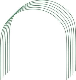 GRINDA 2.2 м, стальные, проволочные, 6 шт, дуги для парника (422311-85-90) - 1