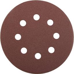 Круг STAYER "PROFI" из абразивной бумаги на велкро основе, 8 отв., P120, 125мм, 5шт - 1