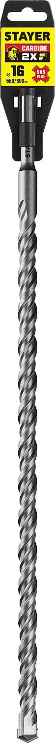 STAYER 16 x 600 мм, SDS-plus бур, Professional (2930-600-16) - 2