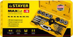 STAYER  MaXCut, 16 предмета, набор метчиков и плашек (28010-H16) - 2