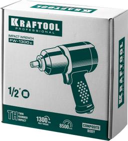 KRAFTOOL PW-1300c, 1/2", 1300 Н·м, ударный пневматический гайковерт (64205) - 3