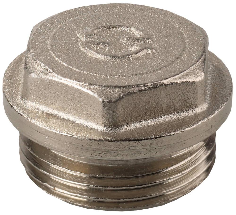 GENERAL FITTINGS  3/4", с прижимной шайбой, никель, заглушка (51100-3/4)