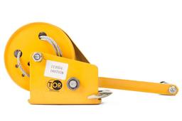 Лебедка ручная TOR ЛБ-1200 (BHW) г/п 0,54 т длина троса 10 м,  113054 - 3