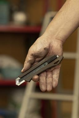 OLFA WOOD-PP Models 18 мм, с сегментированным лезвием, нож (OL-WD-AL) - 6