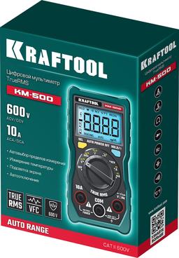 KRAFTOOL KM-500 цифровой мультиметр (59856) - 2