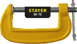 STAYER SG-75, 75 мм, чугунная струбцина G (3215-075) - 2