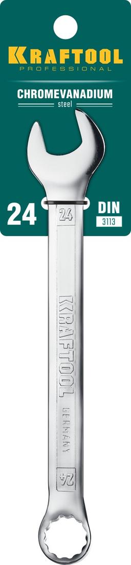 KRAFTOOL 24 мм, комбинированный гаечный ключ (27079-24) - 2