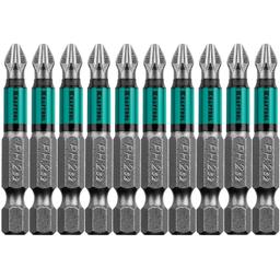 KRAFTOOL Optimum, PH2, 50 мм, 10 шт, биты (26122-2-50-10) - 1