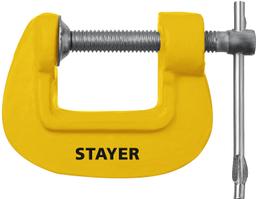 STAYER S-25, 25 мм, чугунная струбцина (3215-025) - 1