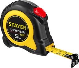 STAYER  Leader, 5 м х 19 мм, рулетка с автостопом, Professional (3402-05-19) - 1