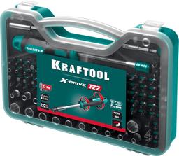 KRAFTOOL X-Drive-122, 122 шт, набор: отвертка-битодержатель с насадками (26816) - 2