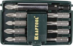 KRAFTOOL  Compact-10, с магнитным адаптером, 10 шт, набор бит (26130-H10) - 1