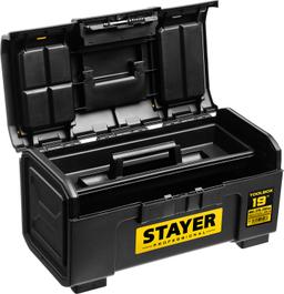 STAYER TOOLBOX-19, 480 х 270 х 240, пластиковый ящик для инструментов, Professional (38167-19) - 3