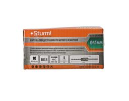 9018-SDS-HD45 Коронка кольцевая 45 мм, BK8, с центр. cверлом, хвостовик SDS+ , Sturm! - 7