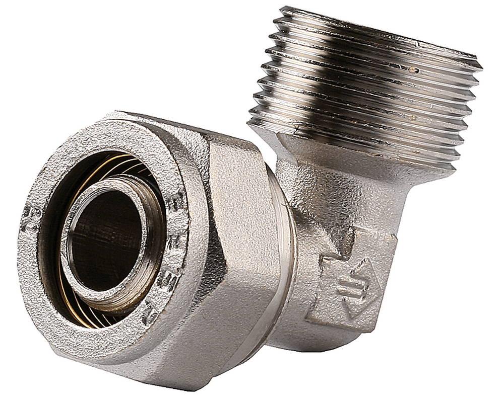 ЗУБР  цанга-штуцер, 1/2" х 16 х 2.0 мм, уголок (51409-16-1/2)