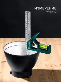 KRAFTOOL Combi 300 мм, Комбинированный многофункциональный угольник (34371) - 4