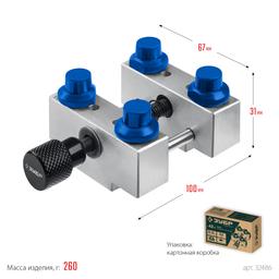 ЗУБР ЮВЕЛИР d 42мм, Тиски для точных работ (32486) - 9