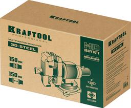 KRAFTOOL 3D-Steel, 150 мм, слесарные тиски (32704-150) - 3