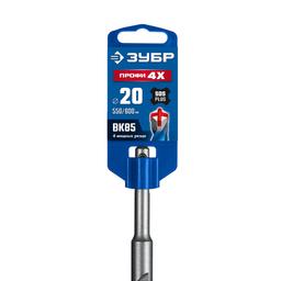 ЗУБР ПРОФИ-4Х 20x600 мм, SDS-plus бур (29313-600-20) - 3